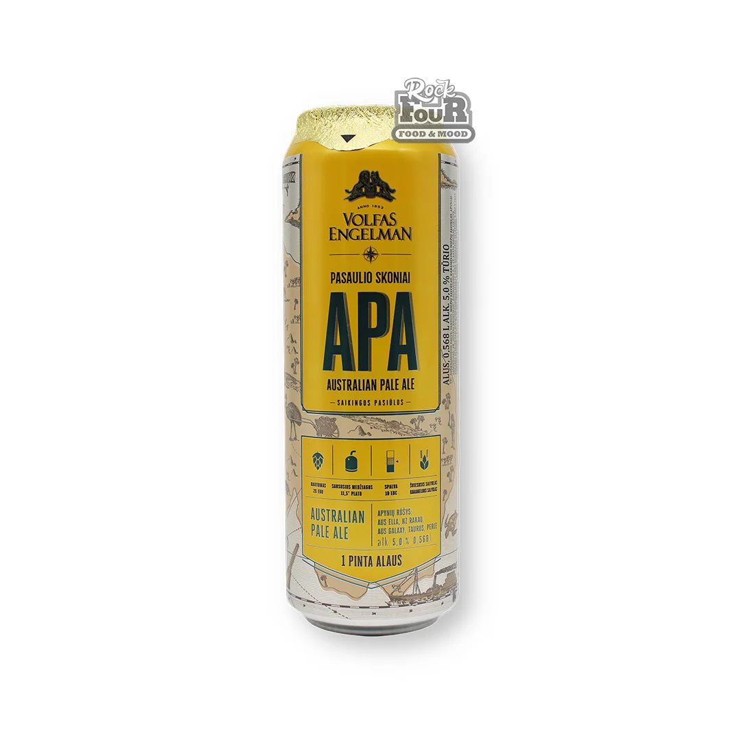 Beer "Volfas Engelman Apa" 568ml
